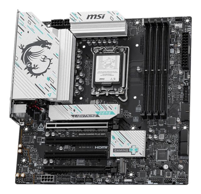 MSI B860M GAMING PLUS WIFI motherboard Intel B860 LGA 1851 (Socket V1) micro ATX - imagine 3