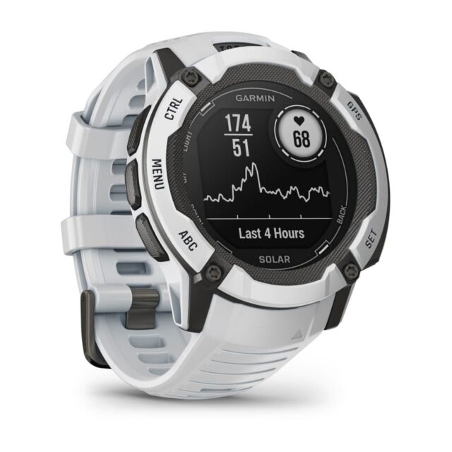 Garmin Instinct 2X Solar 2.79 cm (1.1 ) MIP 50 mm Digital 176 x 176 pixels Touchscreen White GPS (satellite) - imagine 3