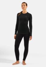 ODLO Merino 160 BL Top Crew Neck l/s women's T-shirt  size S  black