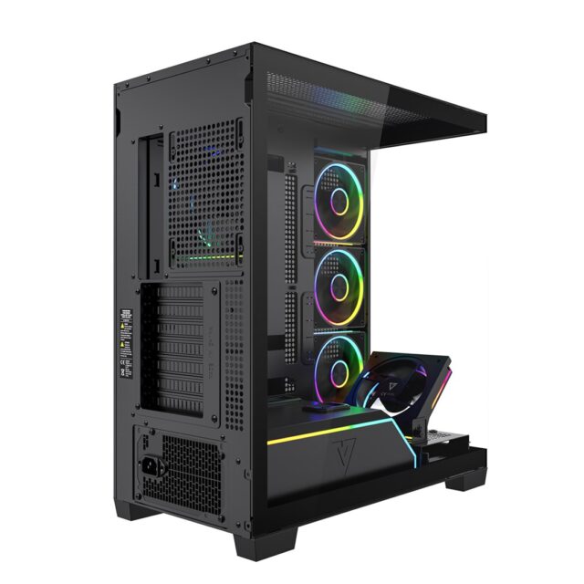 MODECOM VOLCANO STELLAR PLUS ARGB MIDI 5F BLACK - imagine 6