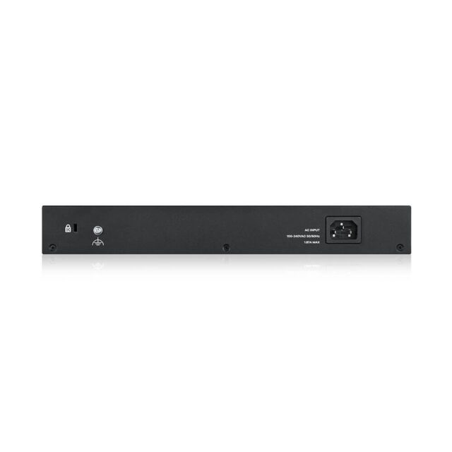 Zyxel GS1900-24EP Managed L2 Gigabit Ethernet (10/100/1000) Power over Ethernet (PoE) Black - imagine 4