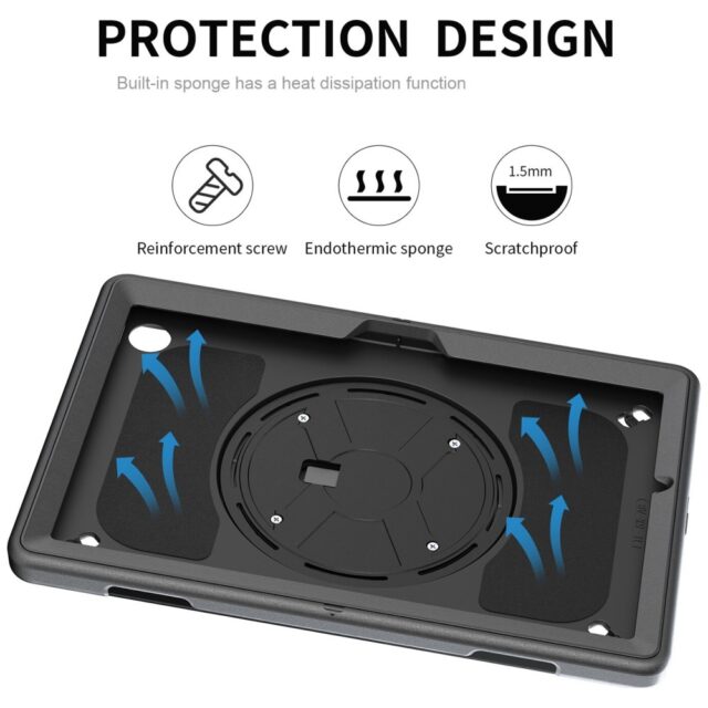 Pancerne etui z uchwytem 4smarts Rugged  Case Grip for Apple iPad - imagine 8