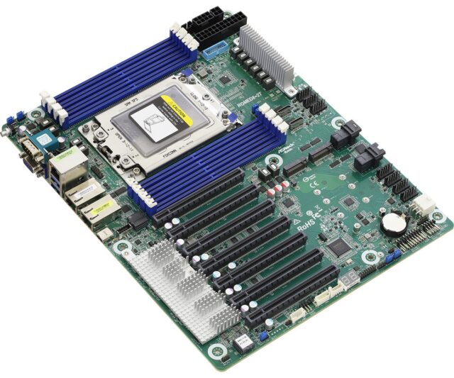 Asrock ROMED8-2T motherboard LGA 4094 ATX - imagine 2
