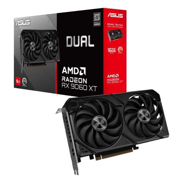 ASUS Dual -RX9060XT-16G AMD Radeon RX 9060 XT 16 GB GDDR6 - imagine 9