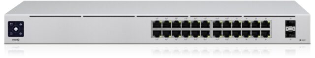 Ubiquiti UniFi 24-Port PoE Managed L2/L3 Gigabit Ethernet (10/100/1000) Power over Ethernet (PoE) 1U Silver - imagine 5