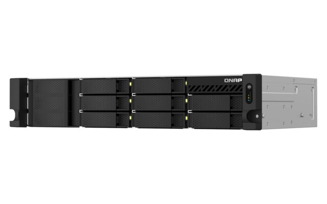 QNAP TS-864EU-RP-8G NAS/storage server Rack (2U) Ethernet LAN Black - imagine 6