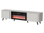 Cama Volare RTV cabinet 200 x 39 x 49 cm cashmere + fireplace