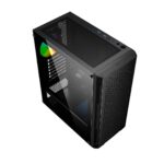 Gembird CCC-FC-400X Gaming ARGB computer case Fornax 400X  black - imagine 2