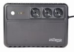 Gembird EG-UPS-3SDT1000-01 uninterruptible power supply (UPS) Line-Interactive 1 kVA 600 W 3 AC outlet(s)