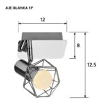 Activejet AJE-BLANKA 1P spot lamp - imagine 2