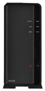 Synology DiskStation DS124 NAS/storage server Desktop Ethernet LAN Black RTD1619B - imagine 3