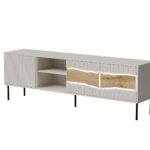 Cama INSERTO 3D1W TV cabinet 190x40x61.5 cashmere + LED