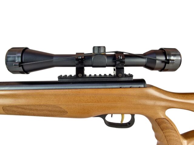 BEEMAN 10620 4.5mm air rifle 1-shot with 6x40 scope wood up to17J - imagine 5