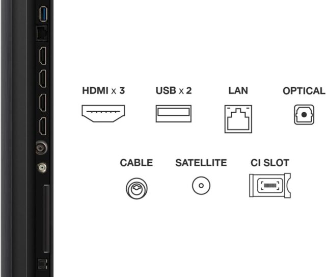 TCL C61KS 55C61KS TV 139.7 cm (55 ) 4K Ultra HD Smart TV Wi-Fi Black - imagine 3