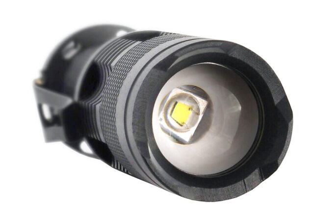 LED handheld flashlight everActive FL-180  Bullet  with CREE XP-E2 LED - imagine 4