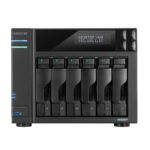 Asustor LOCKERSTOR 6 NAS Desktop Intel® Celeron® N5105 8 GB DDR4 HDD ADM Black - imagine 2