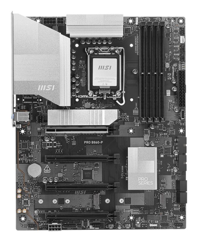 MSI PRO B860-P motherboard Intel B860 LGA 1851 (Socket V1) ATX - imagine 2