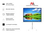 Projection Screen With 200x200 Tripods Maclean MC-680 - imagine 2