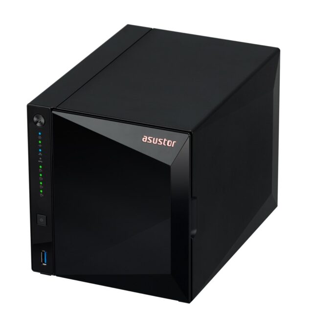 Asustor DRIVESTOR 4 Pro Gen2 AS3304T V2 NAS Realtek RTD1619B 2 GB DDR4 ADM Black - imagine 4