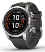 Garmin fenix 7S Pro 3.05 cm (1.2 ) MIP 42 mm Digital 240 x 240 pixels Touchscreen Silver Wi-Fi GPS (satellite)