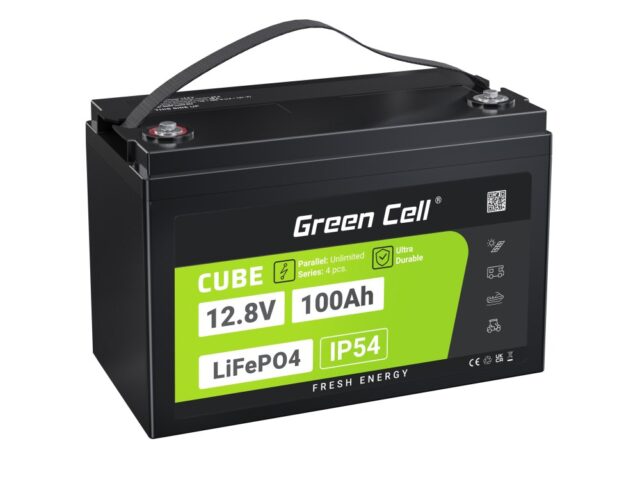 Green Cell LFPGC12V100AH UPS battery Lithium Iron Phosphate (LiFePO4) 12.8 V 100 Ah - imagine 2