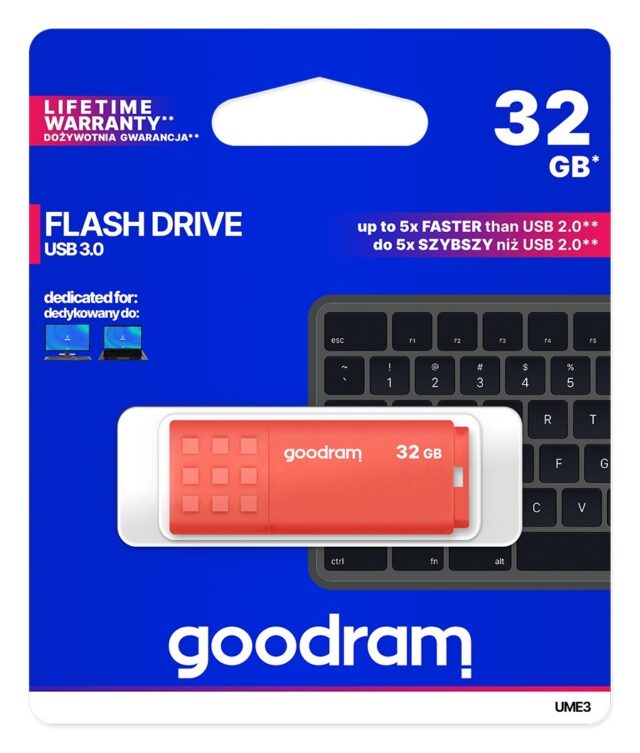 Goodram 32GB USB 3.0 USB flash drive USB Type-A Orange - imagine 5