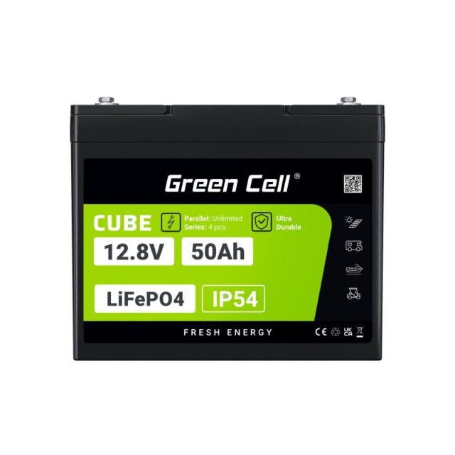 Green Cell LFPGC12V50AH UPS battery Lithium Iron Phosphate (LiFePO4) 12 V 50 Ah - imagine 25