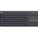 Logitech K400 Plus keyboard RF Wireless Dutch Black