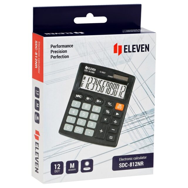 Eleven office calculator SDC-812NR - imagine 6
