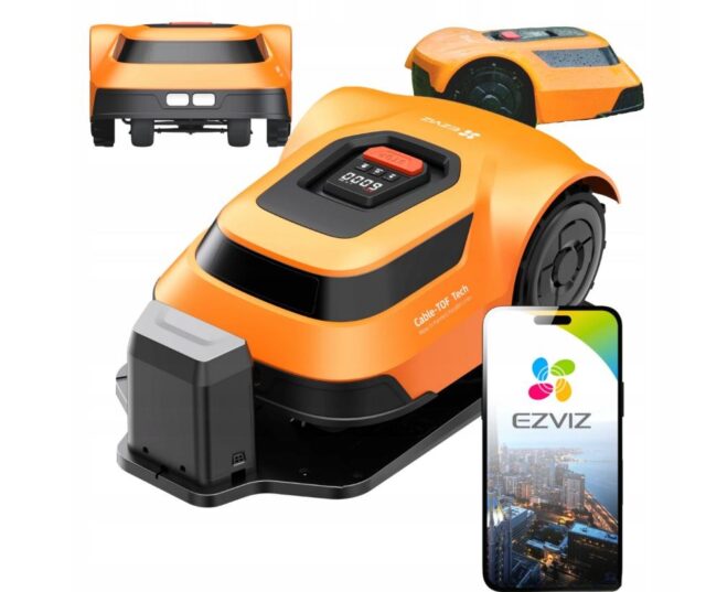 EZVIZ RM600 orange robotic lawn mower - imagine 7