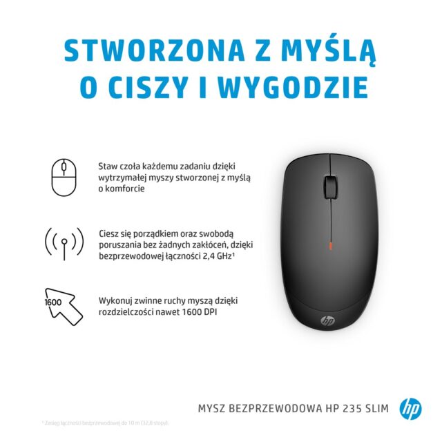 HP 235 Slim Wireless Mouse - imagine 5