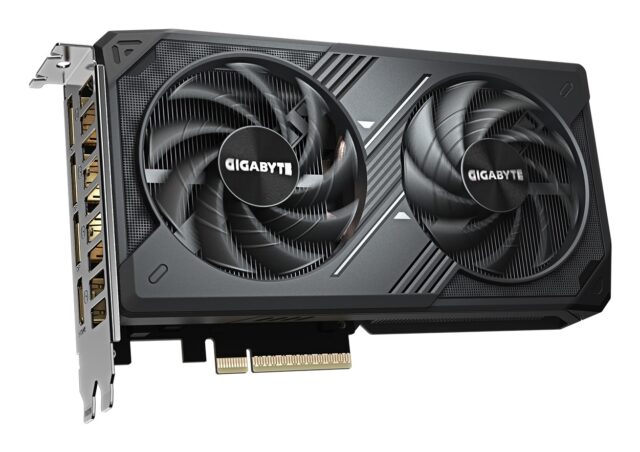 GIGABYTE GeForce RTX 5060 WINDFORCE 8G Graphics Card - 8GB GDDR7  128bit  PCI-E 5.0  2497 MHz Core Clock  3 x DisplayPort  1 x HDMI  GV-N5060WF2-8GD - imagine 3