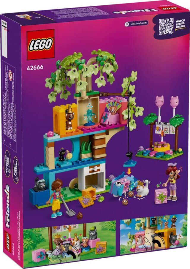 LEGO FRIENDS 42666 Cat Birthday Party & Tree House - imagine 2