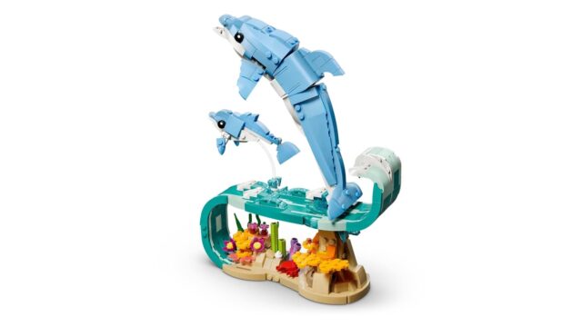 LEGO CREATOR 3 IN 1 31385 Sea Animals: Beautiful Dolphins - imagine 6