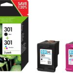 HP 301 2-pack Black/Tri-color Original Ink Cartridges