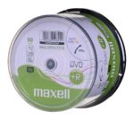 MAXELL Disc DVD+R 4.7GB  50 pcs. in a cake package (pindel). Writing speed 16X  120 min.  Plates for inkjet printing. Purpose Multimedia. - imagine 2