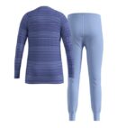 Thermal underwear - Odlo Set long ACTIVE WARM SET size 104 cm Blue - imagine 2