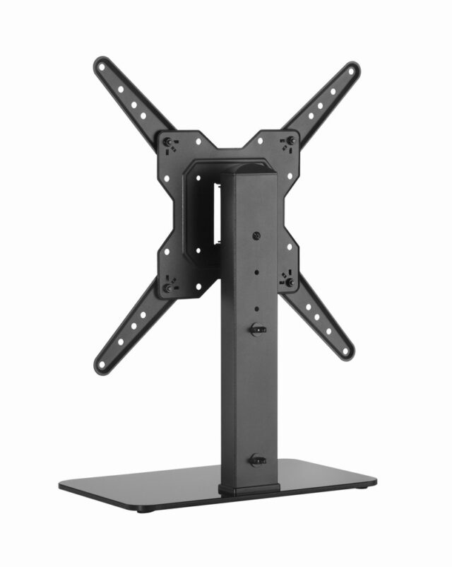 Gembird TVS-D55S-01 Tabletop TV stand (swivel)  23  - 55   black - imagine 2