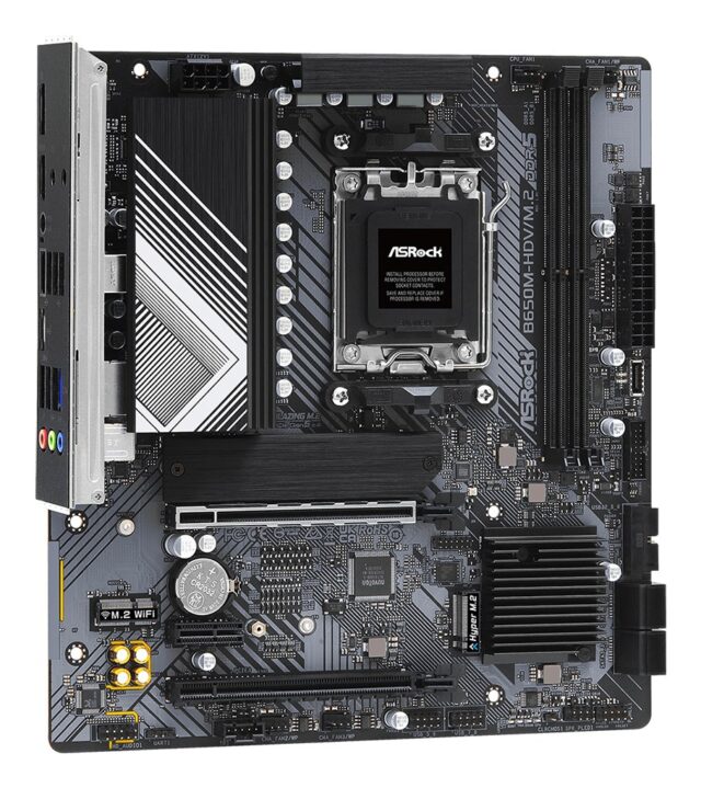 Asrock B650M-HDV/M.2 AMD B650 Socket AM5 micro ATX - imagine 5