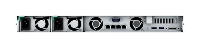 Synology RackStation RS822RP+ NAS/storage server Rack (1U) Ryzen Embedded V1500B 2 GB DDR4 0 TB DiskStation Manager Grey - imagine 9