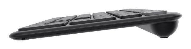 Trust Vaiya US Black USB + RF Wireless + Bluetooth - keyboard - imagine 4
