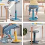 Leitz Ergo Cosy Active Sit Stand Stool 2 in1 - imagine 10