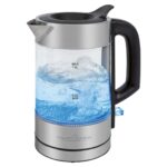 ProfiCook PC-WKS 1229 G electric kettle 1 L 1600 W Stainless steel  Transparent