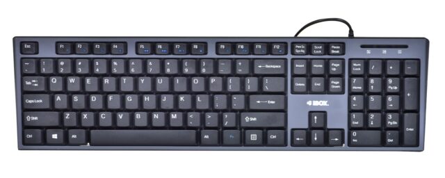 iBox IKMS606 keyboard Mouse included Home USB QWERTY UK English Black - imagine 2