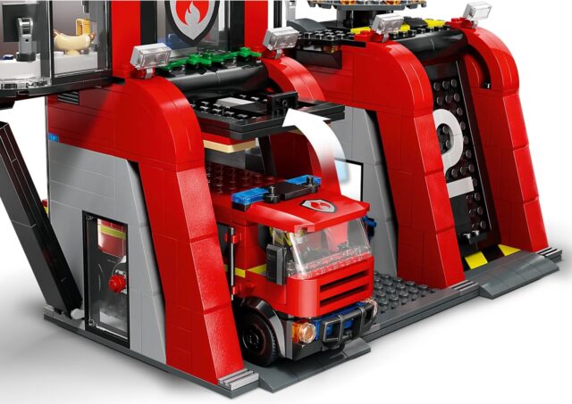 LEGO CITY 60414 FIRE STATION WITH FIRE TRUCK - imagine 6