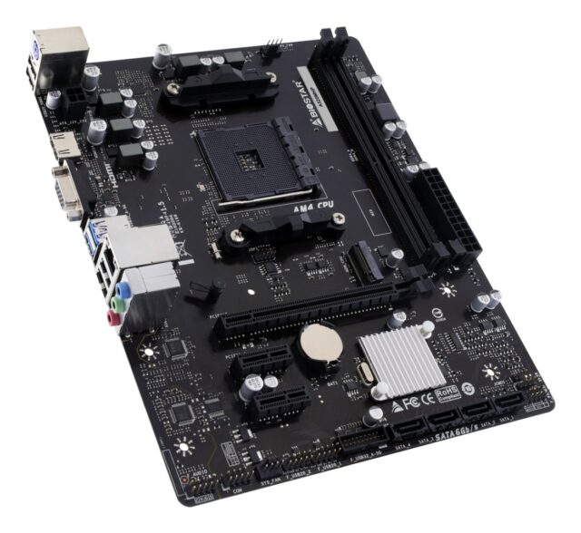 Biostar A520MHP motherboard AMD A520 Socket AM4 micro ATX - imagine 3
