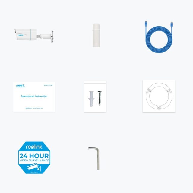 Reolink P430 - 4K Outdoor Camera  PoE  5X Optical Zoom  Person/Vehicle/Animal Detection  Color Night Vision - imagine 3