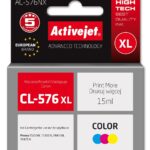 Activejet AC-576NX Canon printer ink  replacement Canon CL-576XL; Supreme; 15 ml; colour: blue  yellow  magenta
