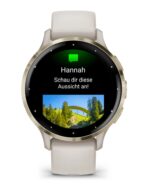 Garmin Venu 3S 3.05 cm (1.2 ) AMOLED 41 mm Digital 390 x 390 pixels Touchscreen Gold  Ivory Wi-Fi GPS (satellite) - imagine 4