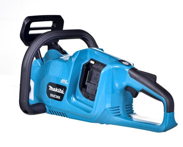 Makita DUC355Z chainsaw Black Blue - imagine 3